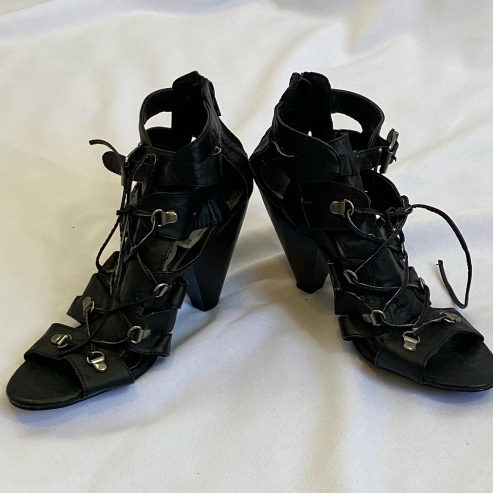Satrapy Open Toe Heel Sandal